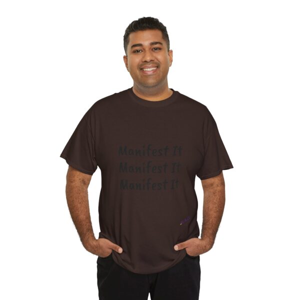 Unisex Cotton "Manifest It" Tee - Image 125