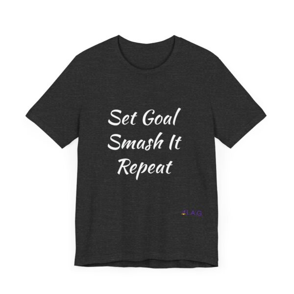 Unisex Short Sleeve "Set Goal" Tee - Image 15