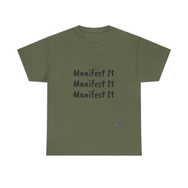 Unisex Cotton "Manifest It" Tee - Image 136