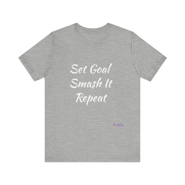 Unisex Short Sleeve "Set Goal" Tee