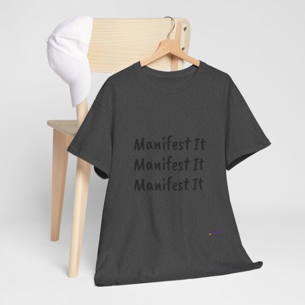 Unisex Cotton "Manifest It" Tee - Image 224