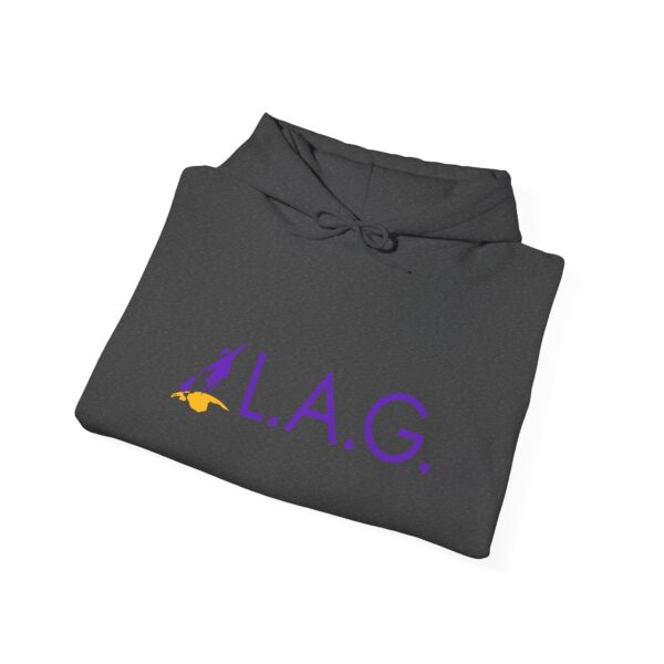 Unisex “LAG” Hooded Sweatshirt - Image 4