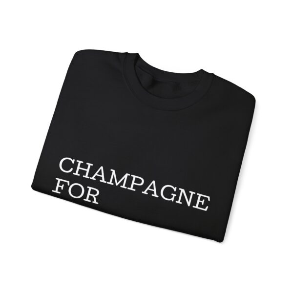 Unisex "Champagne for Breakfast" Crewneck Sweatshirt - Image 19