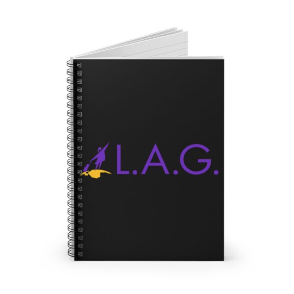 LAG Logo Spiral Notebook - Ruled Line - Image 2