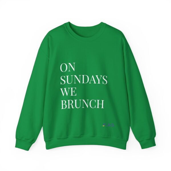 Unisex "On Sundays we Brunch" Crewneck Sweatshirt