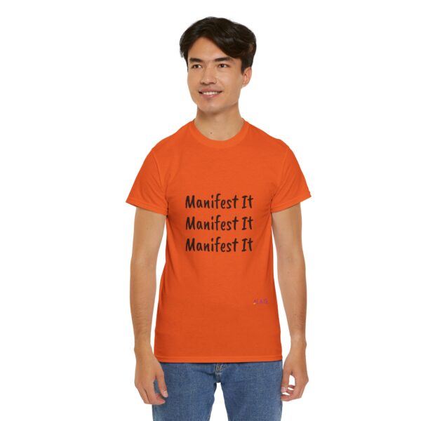 Unisex Cotton "Manifest It" Tee - Image 102