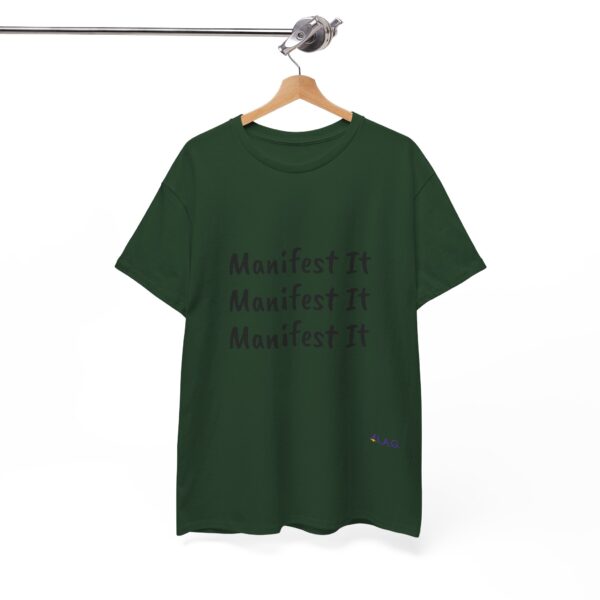 Unisex Cotton "Manifest It" Tee - Image 169