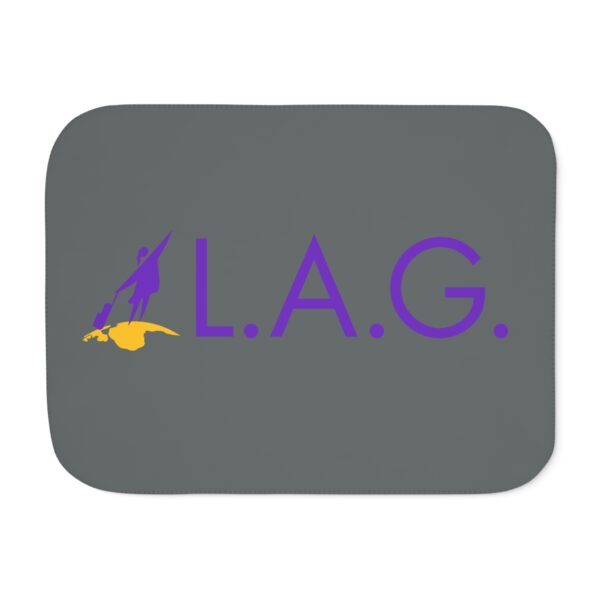 LAG LOGO Sherpa Blanket, Two Colors - Image 21