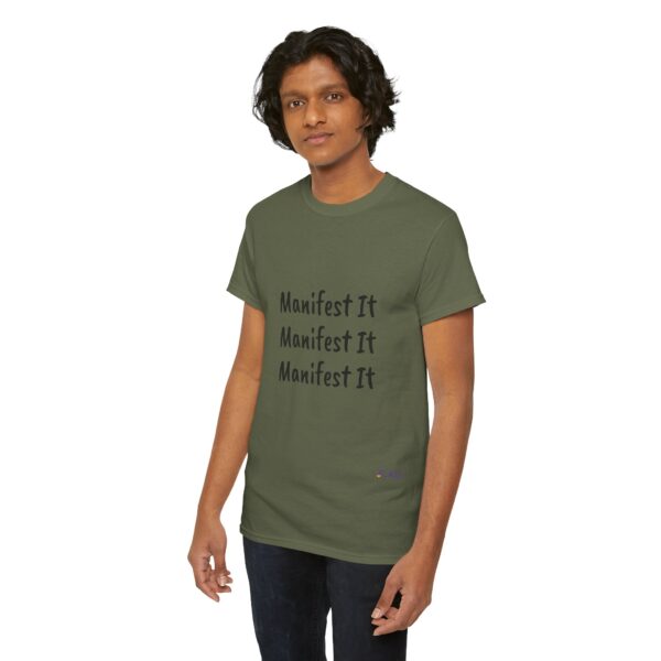 Unisex Cotton "Manifest It" Tee - Image 154