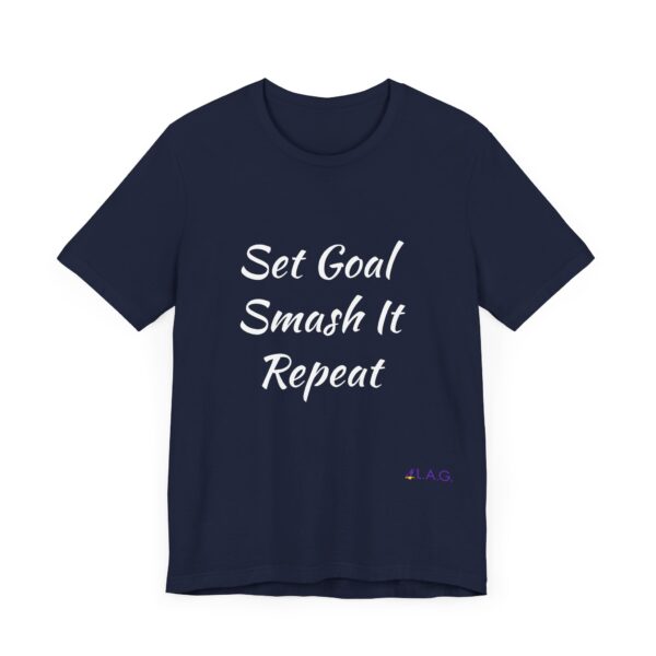 Unisex Short Sleeve "Set Goal" Tee - Image 19