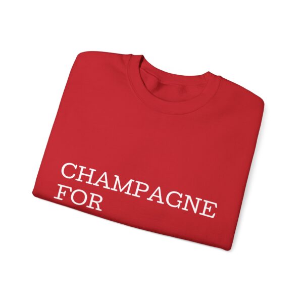 Unisex "Champagne for Breakfast" Crewneck Sweatshirt - Image 11