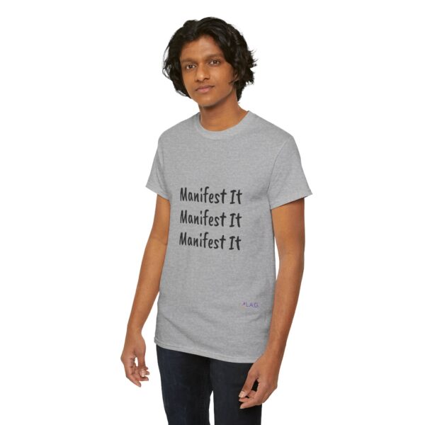 Unisex Cotton "Manifest It" Tee - Image 73