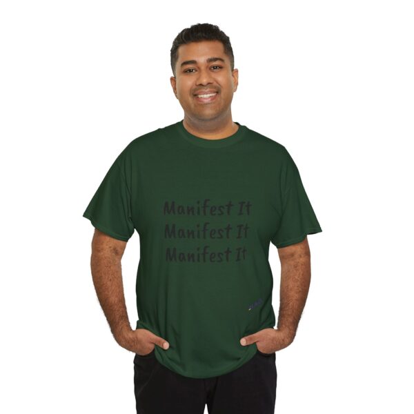 Unisex Cotton "Manifest It" Tee - Image 179