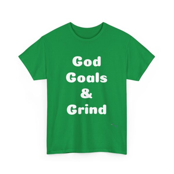 Unisex Cotton Tee "God, Goals & Grind" - Image 19