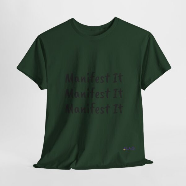 Unisex Cotton "Manifest It" Tee - Image 168