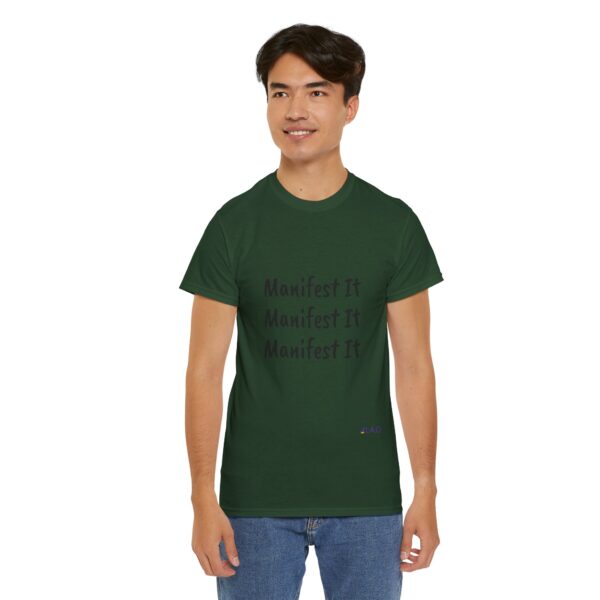 Unisex Cotton "Manifest It" Tee - Image 183