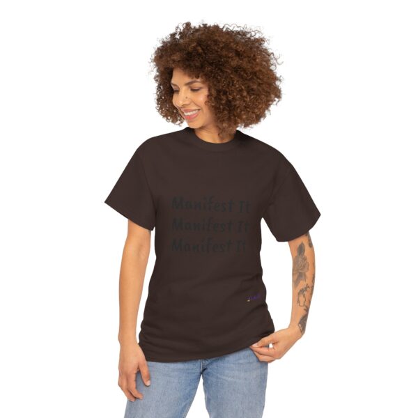 Unisex Cotton "Manifest It" Tee - Image 119