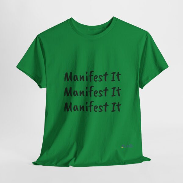 Unisex Cotton "Manifest It" Tee - Image 195