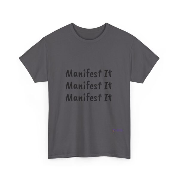 Unisex Cotton "Manifest It" Tee - Image 273