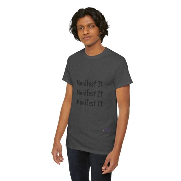 Unisex Cotton "Manifest It" Tee - Image 235