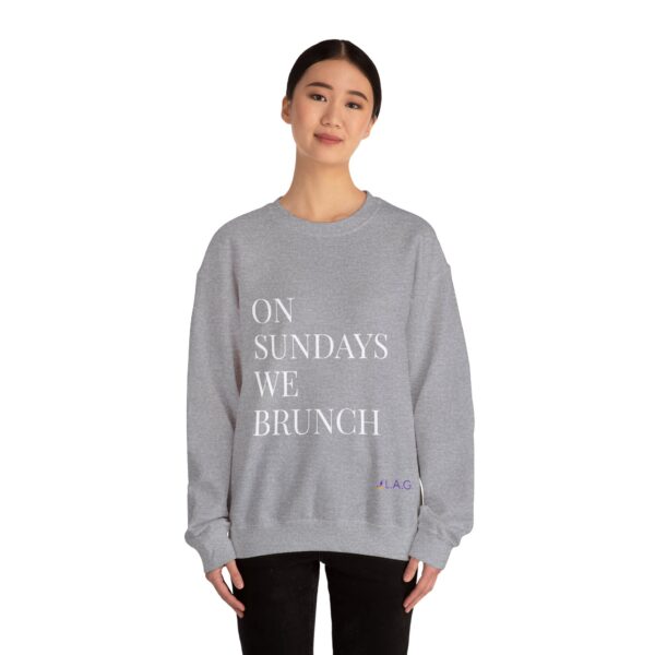 Unisex "On Sundays we Brunch" Crewneck Sweatshirt - Image 16