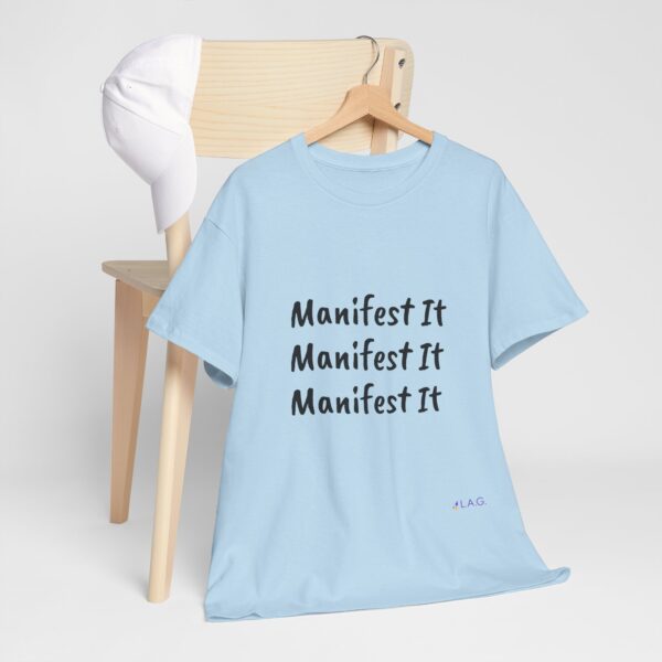 Unisex Cotton "Manifest It" Tee - Image 251