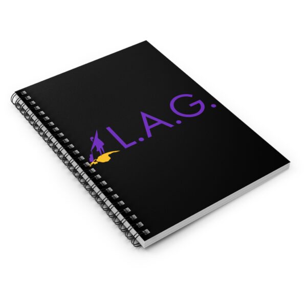 LAG Logo Spiral Notebook - Ruled Line - Image 3