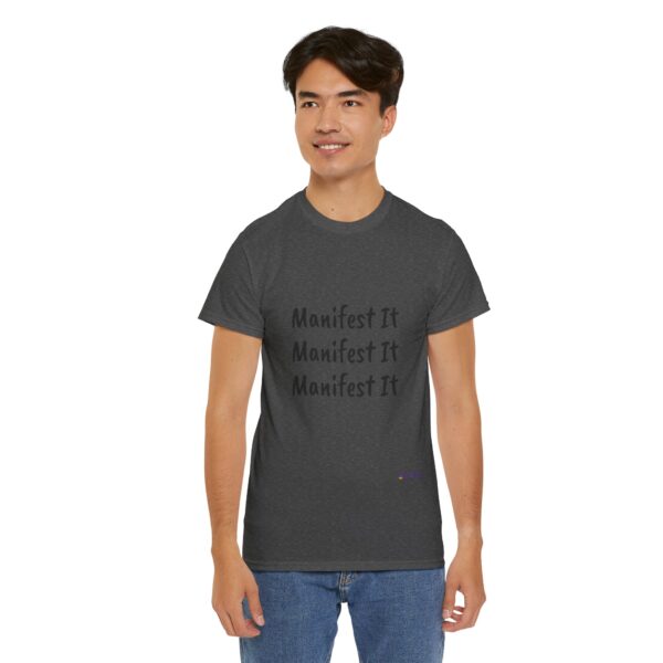 Unisex Cotton "Manifest It" Tee - Image 237