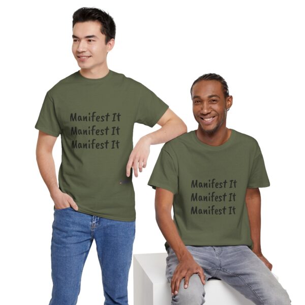 Unisex Cotton "Manifest It" Tee - Image 161