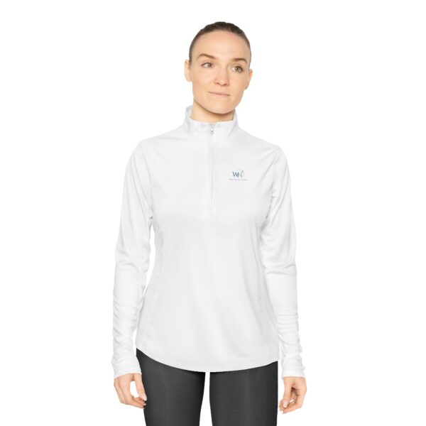 Ladies Quarter-Zip Pullover - Image 3