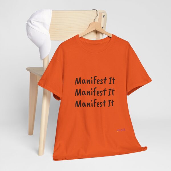 Unisex Cotton "Manifest It" Tee - Image 89