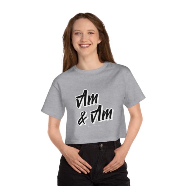 Am & Am Cropped T-Shirt - Image 9