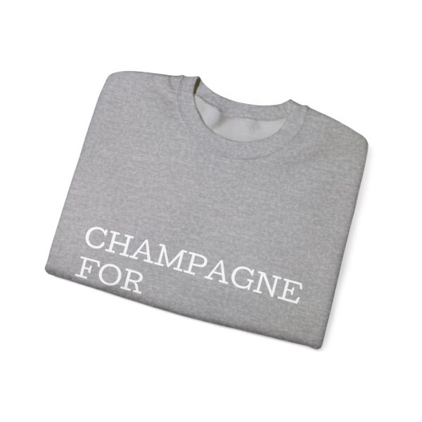 Unisex "Champagne for Breakfast" Crewneck Sweatshirt - Image 15