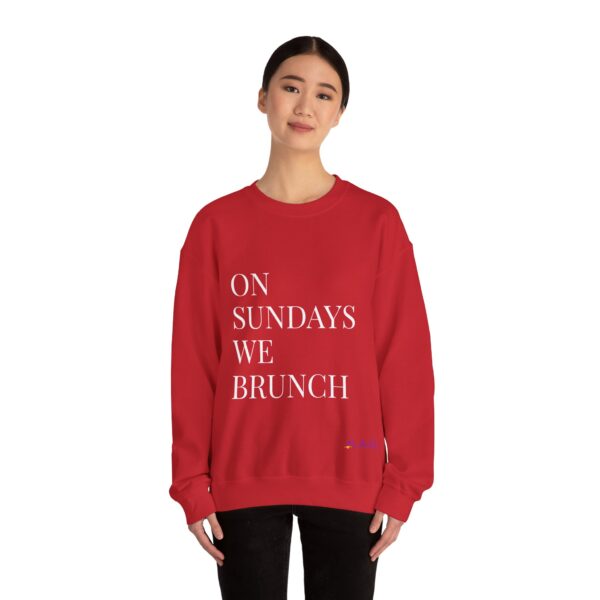 Unisex "On Sundays we Brunch" Crewneck Sweatshirt - Image 12