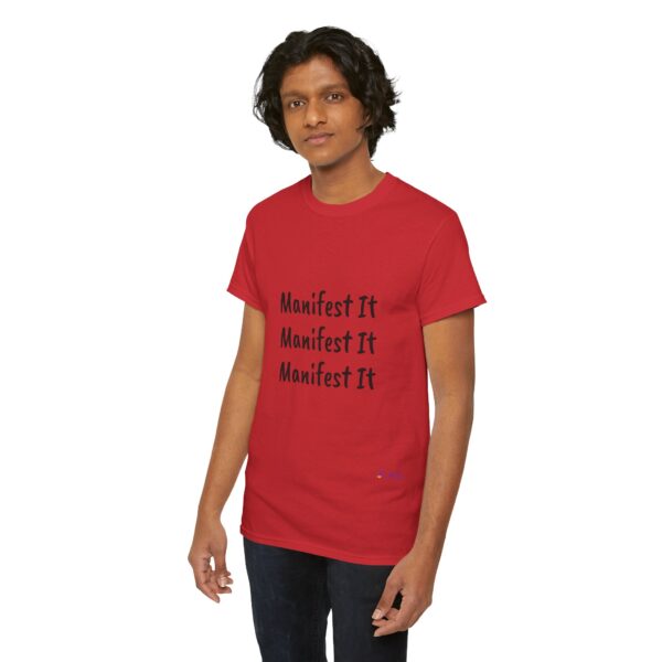 Unisex Cotton "Manifest It" Tee - Image 397