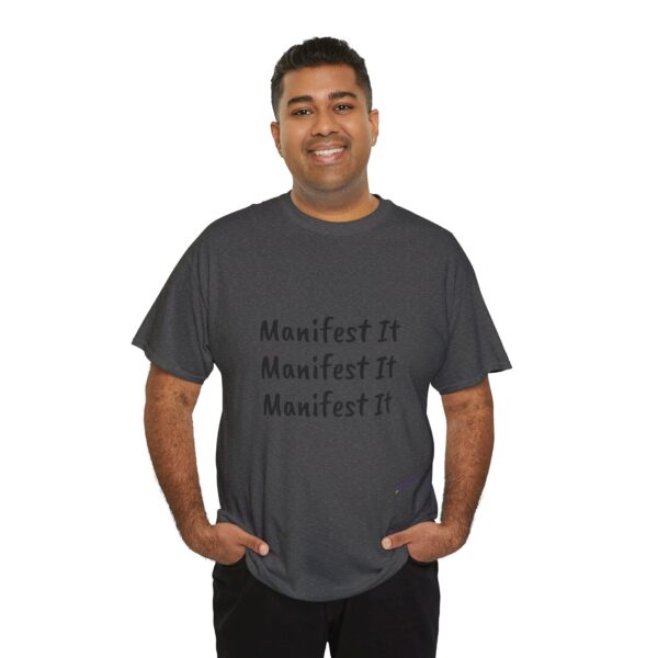 Unisex Cotton "Manifest It" Tee - Image 233