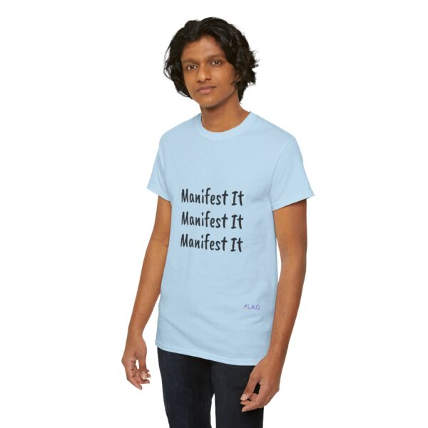 Unisex Cotton "Manifest It" Tee - Image 262