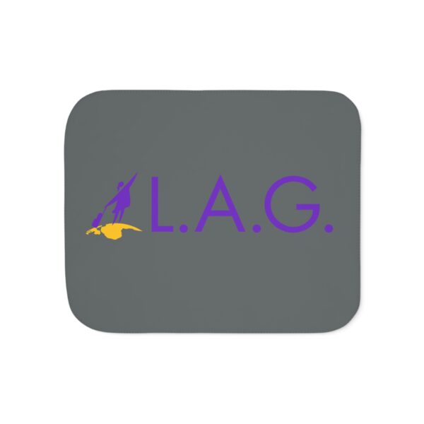 LAG LOGO Sherpa Blanket, Two Colors - Image 13