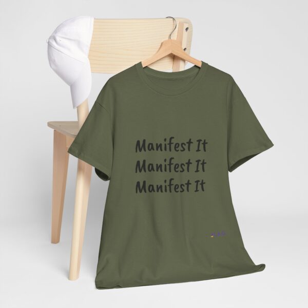 Unisex Cotton "Manifest It" Tee - Image 143