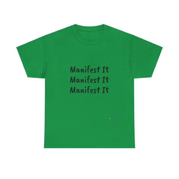 Unisex Cotton "Manifest It" Tee - Image 190