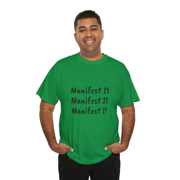 Unisex Cotton "Manifest It" Tee - Image 206