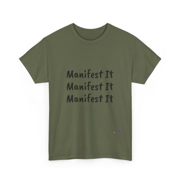 Unisex Cotton "Manifest It" Tee - Image 138