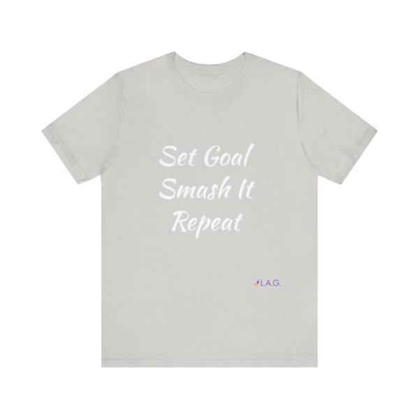 Unisex Short Sleeve "Set Goal" Tee - Image 21