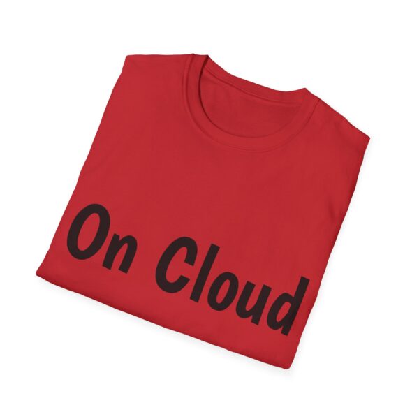 Unisex "On Cloud Wine" T-Shirt - Image 12