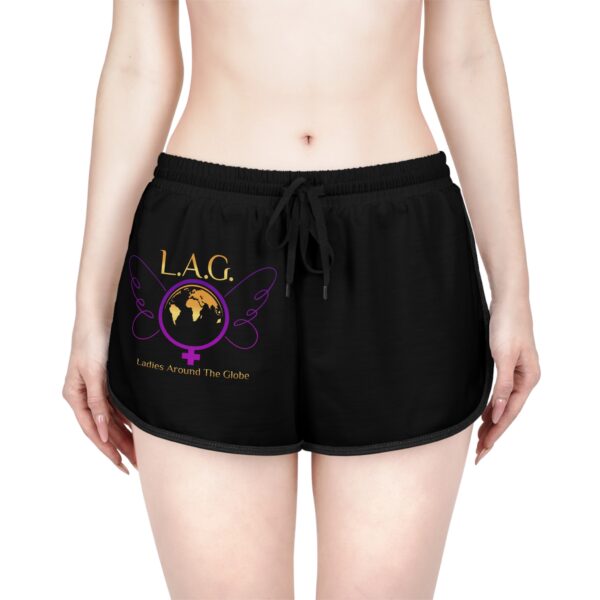 Women's LAG Logo Shorts - Image 3