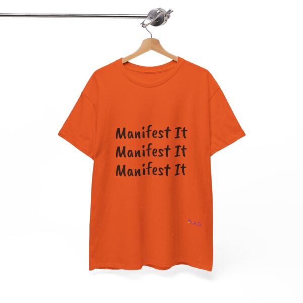 Unisex Cotton "Manifest It" Tee - Image 88