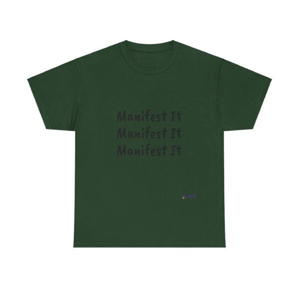 Unisex Cotton "Manifest It" Tee - Image 163