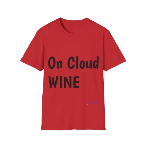 Unisex "On Cloud Wine" T-Shirt - Image 9