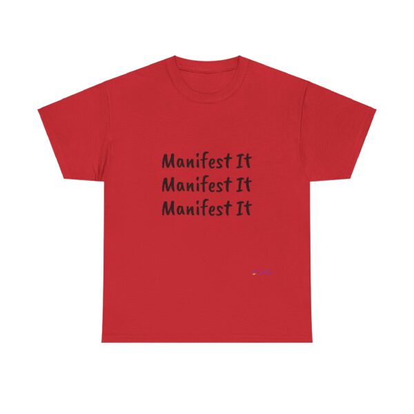 Unisex Cotton "Manifest It" Tee - Image 379