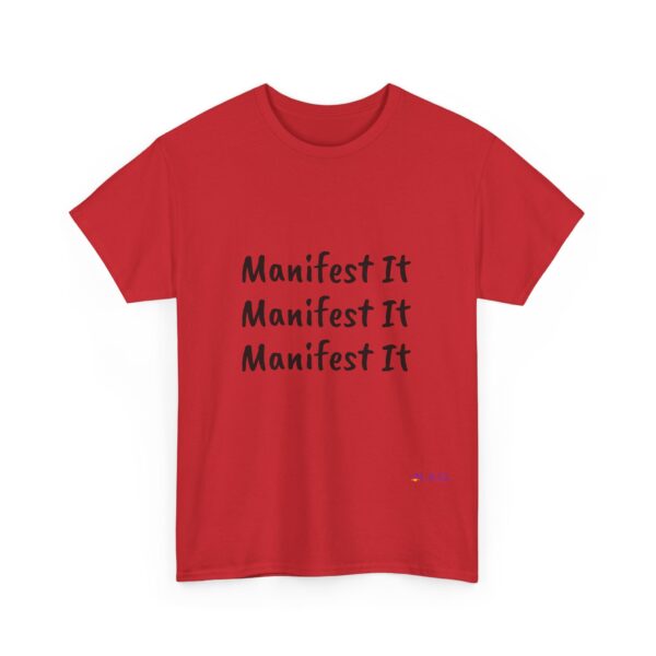 Unisex Cotton "Manifest It" Tee - Image 381